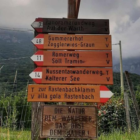 Kristallhof Fewo Golden Caldaro sulla Strada del Vino Exterior foto